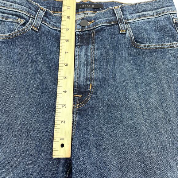 J BRAND Jeans Blue Ruby 30 Cigarette Leg High Waist Ankle Womens Size 29 Skinny - Picture 9 of 11